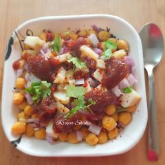 Healthy chole chaat A picture of Healthy chole chaat.