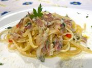 Una foto di primi con il guanciale