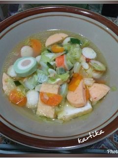 Foto resep Capcay Bakso Seafood
