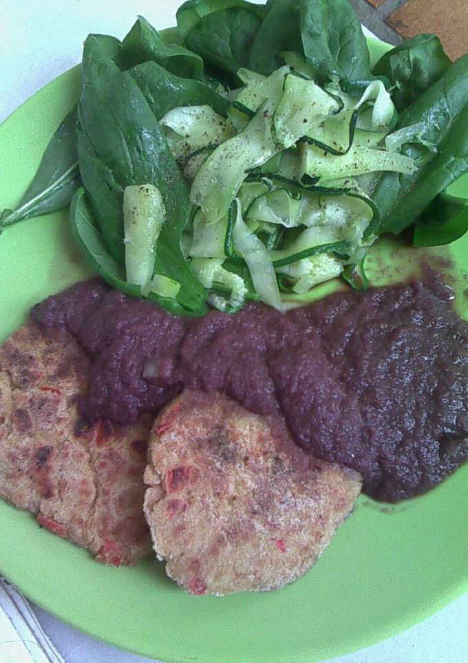 Una foto de Delicias de garbanzo en salsa de vino tinto