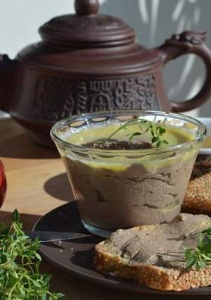 Фото Домашний паштет из куриной печени.