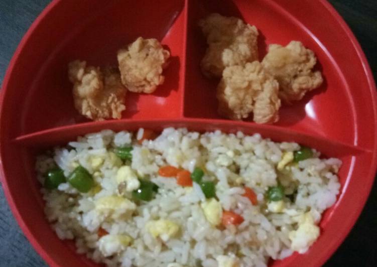 Resep Nasgor sederhana dgn sayur, Enak