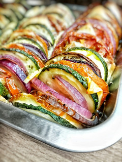 Una foto de Ratatouille al horno
