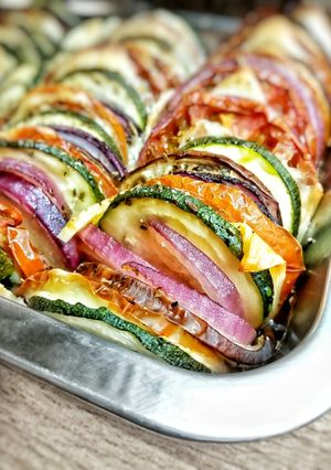 Una foto de Ratatouille al horno