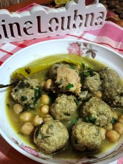 صورة لوصفة كفتة الدجاج بالحمص