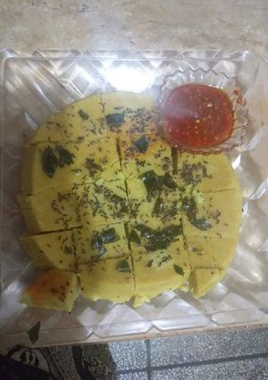 A picture of Bread Dhokla.