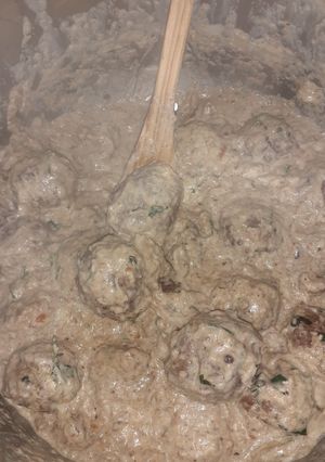 Foto principal de Albóndigas en salsa de setas