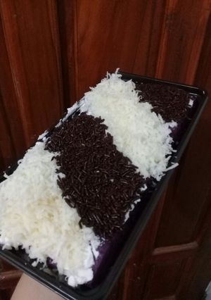 Foto resep 15. Brownies ubi ungu