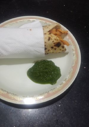 A picture of Vegetable Roll.