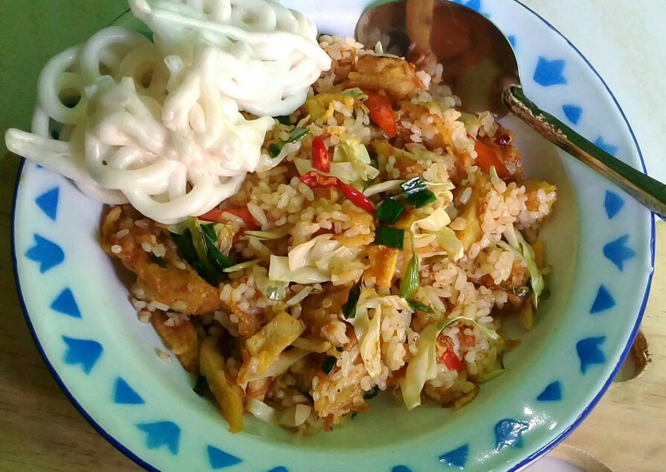 Nasi Goreng Instan + Kentucky