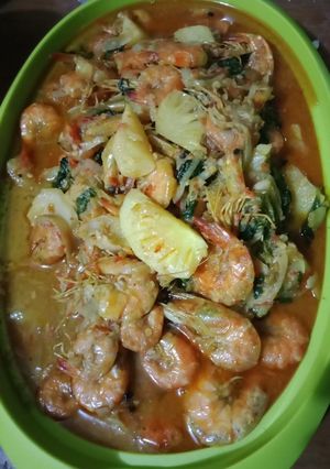 Foto resep Udang kemangi asam pedas ala QeeLa's Kitchen