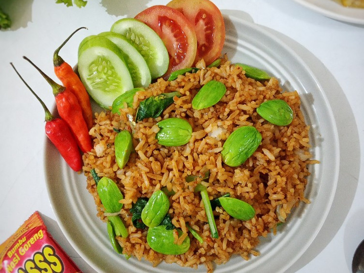 Standar Resep memasak Nasi Goreng teri pete poll pedas dijamin istimewa