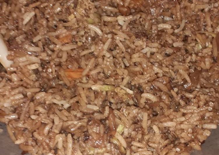 প্রন ফ্রায়েড রাইস (Prawn Fried Rice recipe in Bengali)