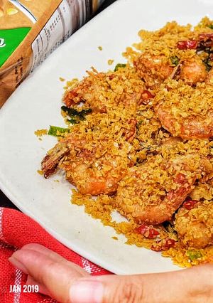 Foto resep Udang Goreng Nestum