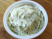 A picture of butter garlic spread