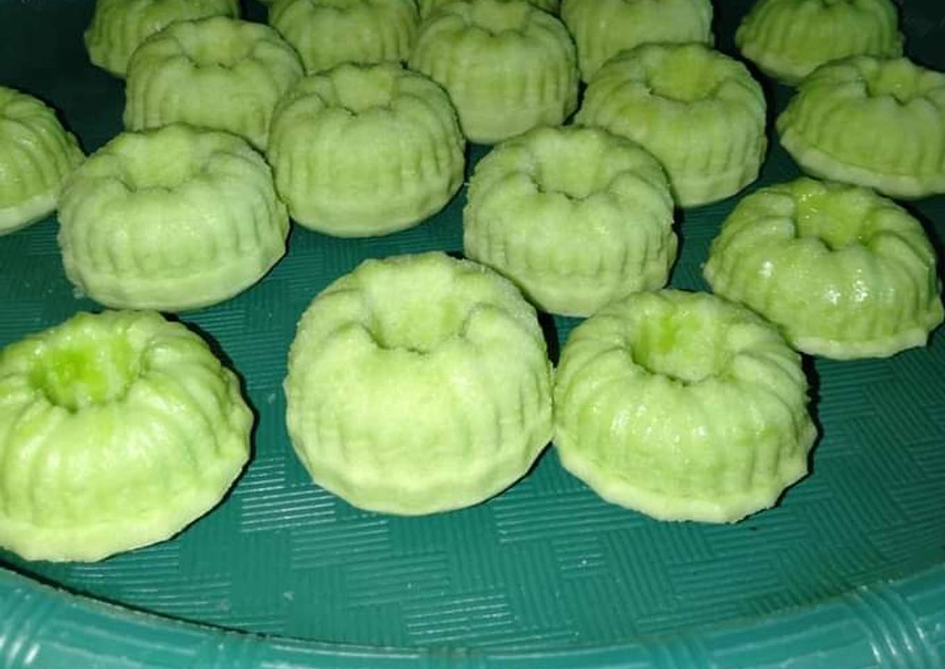 Cara Gampang Membuat Kue putu ayu pandan tanpa kelapa 😂 yang Lezat
Sekali