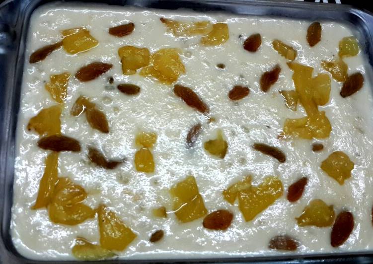 Recipe of Perfect Sago Pineapple and Coconut Delight