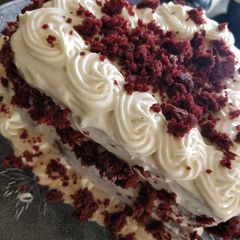 A picture of Red velvet cake.