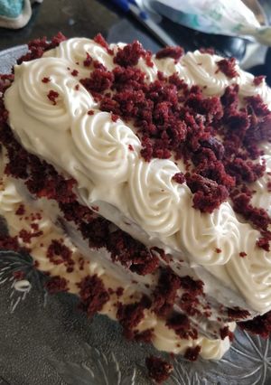 A picture of Red velvet cake.