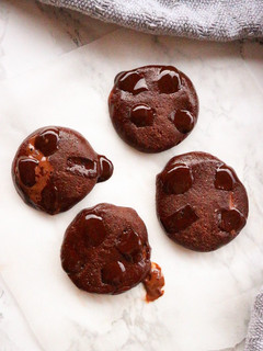 Foto principal de Cookies triple choc al microondas 🍪