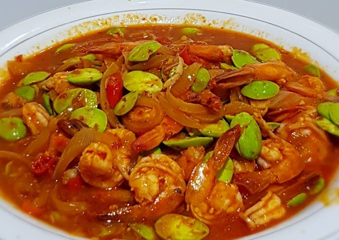 Ternyata begini lho! Resep buat Udang Sambal Pete😋 hidangan Idul Adha  nagih banget