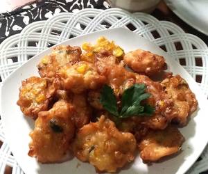 Resep Mudah 62 Bakwan Jagung mini  Enak Bergizi