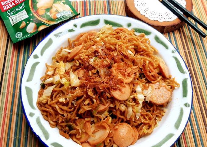 Resep Mi goreng (simple,tanpa garam) yang Enak Banget