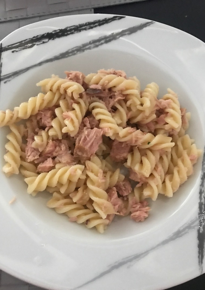Una foto de Pasta con atún