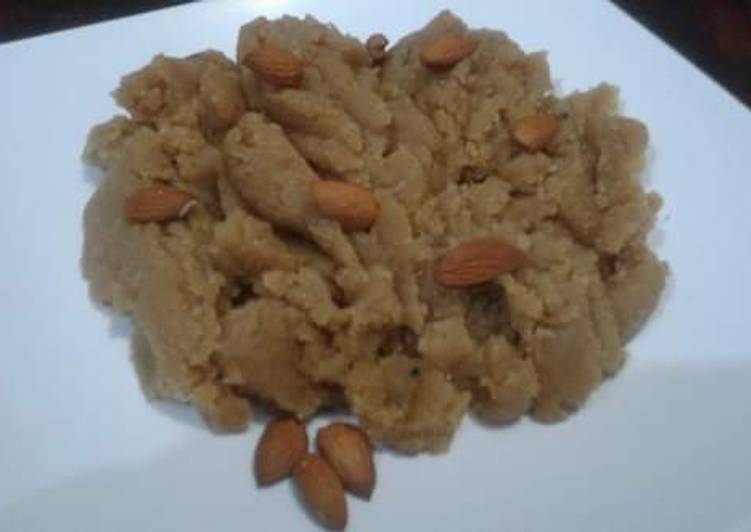 Super healthy wheat flour halwa