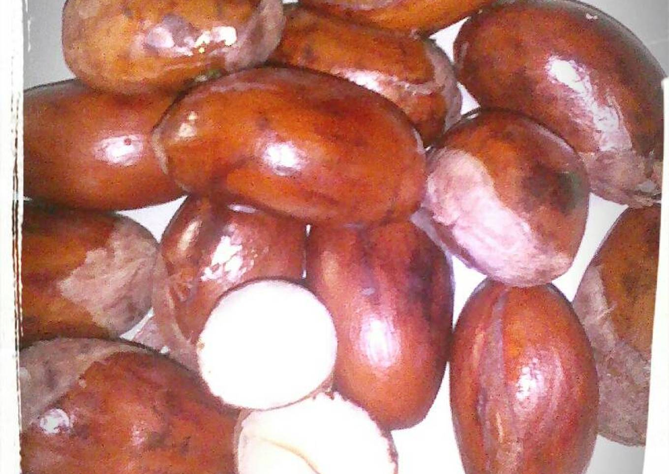 Biji Durian Rebus