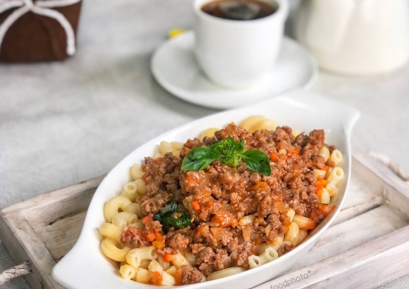 Macaroni Bolognese