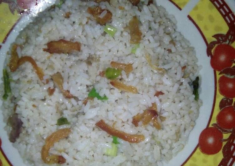 Nasi Goreng Putih Terasi