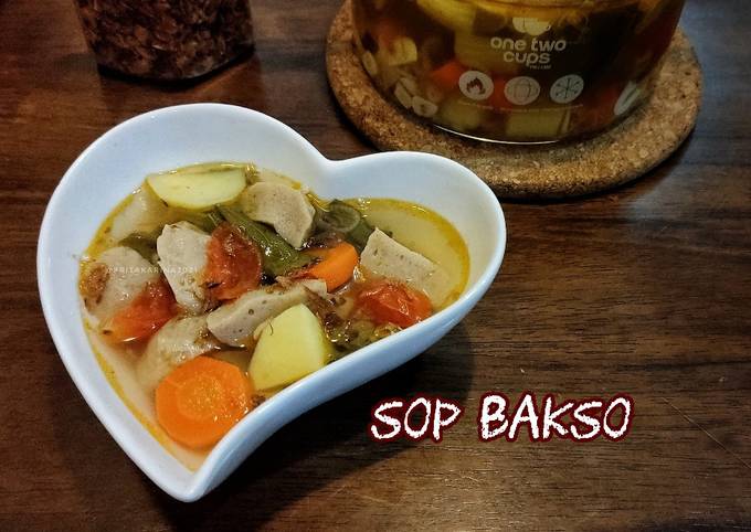 Cara Gampang Membuat Sop Bakso Anti Gagal