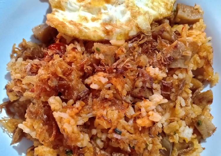 Resep Nasi goreng terasi udang khas Tuban Anti Gagal