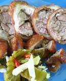 Bắp giò heo rút xương chiên giòn