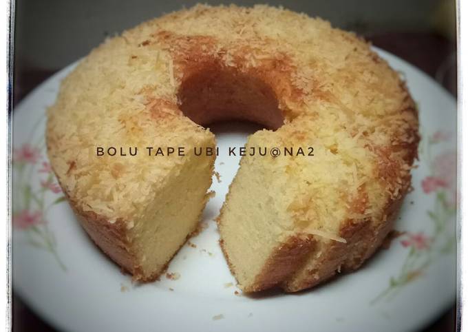 Resep Bolu tape ubi, Enak Banget