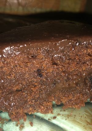 Una foto de Torta húmeda de chocolate
