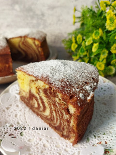 Foto resep Zebra Butter Cake