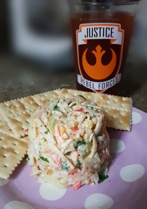 Una foto de Dip de surimi (cangrejo)