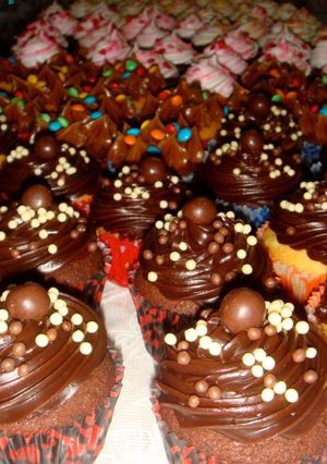 Una foto de Topping Cubierta para decoración