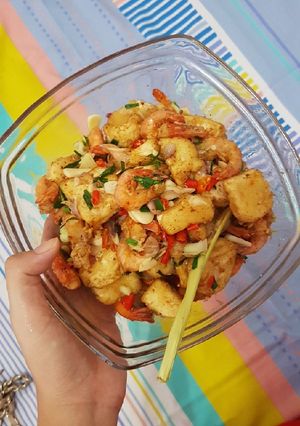 Foto resep TAHU UDANG CABE GARAM non-MSG