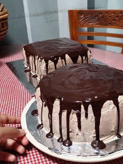 Foto resep Resep Black forest lembut & butter cream yg lembut n creamy