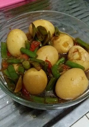 Foto resep Semur Telur Buncis