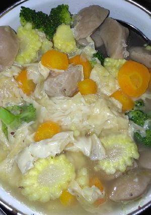 Foto resep Sop kembang tahu