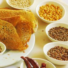 A picture of A Healthy Protein rich multi grain Cheela / Adai Dosai.