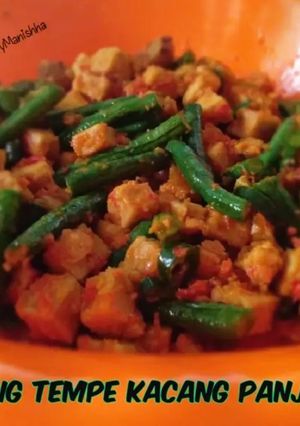 Foto resep 🌺Oseng Tempe Kacang Panjang