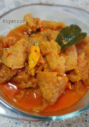 Foto resep Sayur Krecek Cabai Rawit