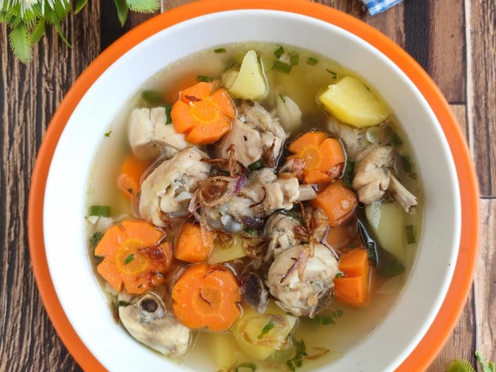 Langkah Gampang Menyiapkan Resep Sop Ayam Ala Pak Min Klaten yang Bisa Manjain Lidah Anti Ribet, Mantap