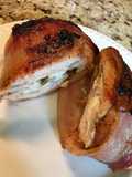 Chicken Wrapped with Bacon Stuffed with Cream Cheese and Jalapeño