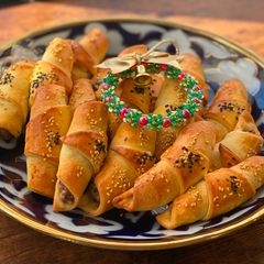 A picture of Beef and Red Beans Samosa.